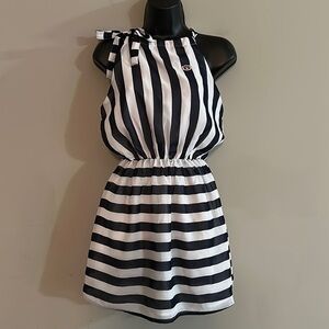 NEW GAME DAY Auburn Tigers Womens Striped Paxton Dress size small